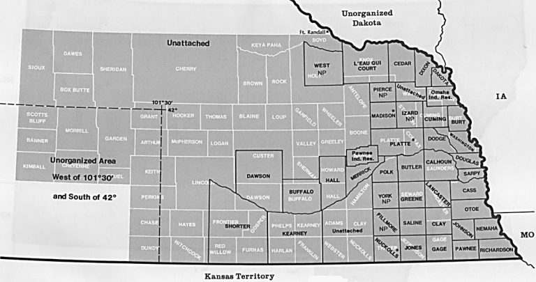 Nebraska Historical Timeline, 1682-1885 – GenealogyBlog